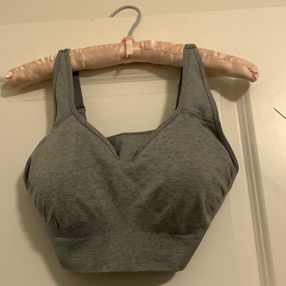 Medium gray puma sports bra
